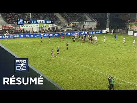 PRO D2 - Résumé Brive-Bourg-en-Bresse: 52-14 - J15 - Saison 2018/2019