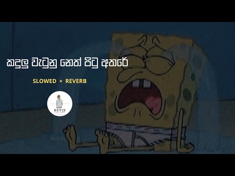 Kandulu Watunu Neth | කදුළු වැටුනු නෙත් (Slow & Reverb) \ G_kevix
