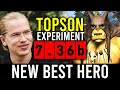Everyone gonna SPAM this HERO now.. - TOPSON Experiment 7.36b!