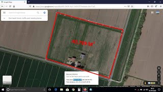 Measuring your Property Field using Google Maps