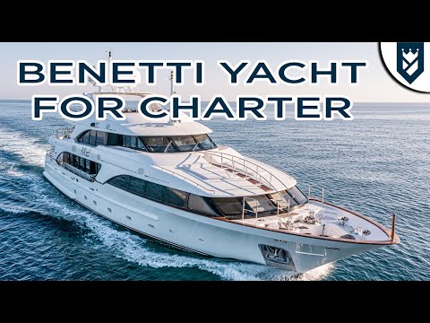 THIS GORGEOUS BENETTI YACHT "M2" IS AVAILABLE FOR CHARTER!!!
