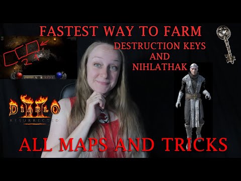 Fastest and easiest way to farm Nihlathak and Destruction keys - Diablo 2:Resurrected