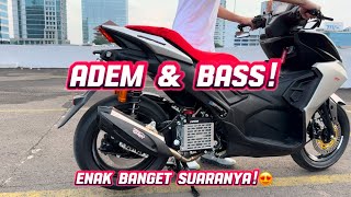 Download lagu Suara Knalpot Pro Liner Max 4 Yamaha Aerox Alpha! 🔥🔥 mp3