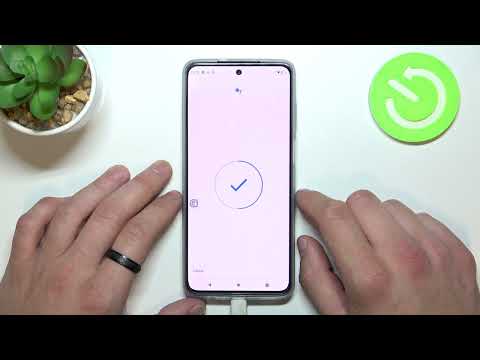 Motorola Moto G52 - How To Use Google Assistant On Locked Screen
