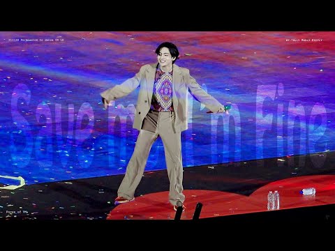 211128 BTS Permission to dance IN LA - Save me + I'm Fine focus of 방탄소년단 뷔 태형 김태형 TAEHYUNG FANCAM