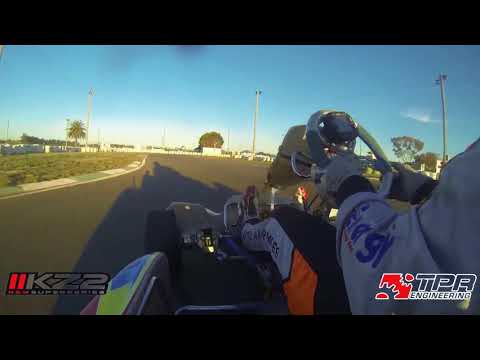 2017 NSW KZ2 Super Series, Round 4, Heat 3. Onboard with Brendon Schade