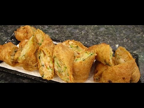 Five-Star Crispy Shrimp Beancurd Rolls