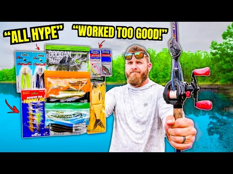 Fishing w/ the MOST OVERRATED Lures of ALL TIME!! (Ultimate Slam)