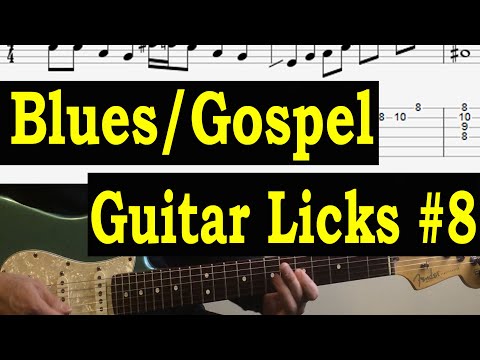 (TAB) Blues/ Gospel Guitar #8