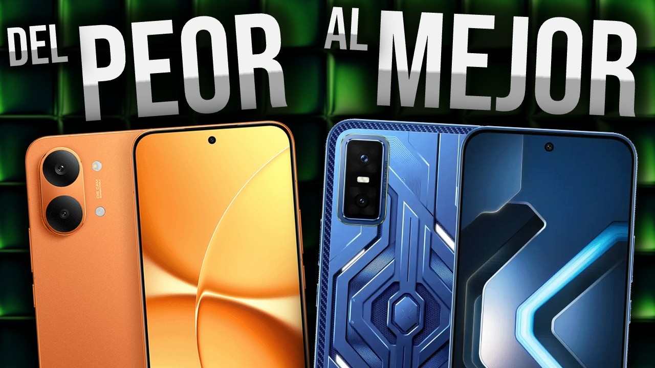 Top 5 del PEOR al MEJOR celular CALIDAD PRECIO para COMPRAR en 2026