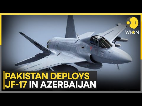 Pakistan’s JF-17 Block-III Jets Land in Azerbaijan for Bilateral Aerial Drills | WION