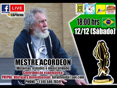 180ª LIVE NA IDENTIDADE DO CAPOEIRA - MESTRE ACORDEON