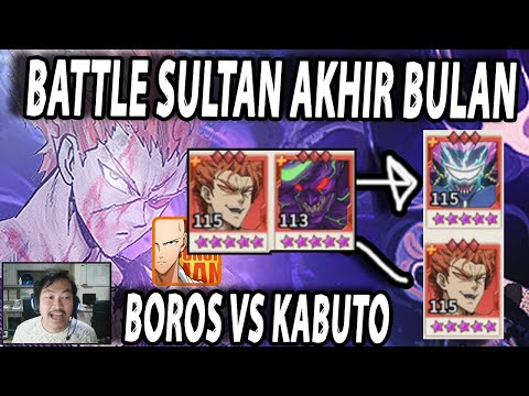 🔥🔥ADU SULTAN AKHIR BULAN!! BOROS SSR+ TEAM VS KABUTO SSR+ TEAM [GAROU] ONE PUNCH MAN:The Strongest