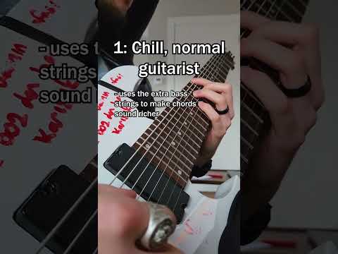 2 Types of 8 String Guitar Players