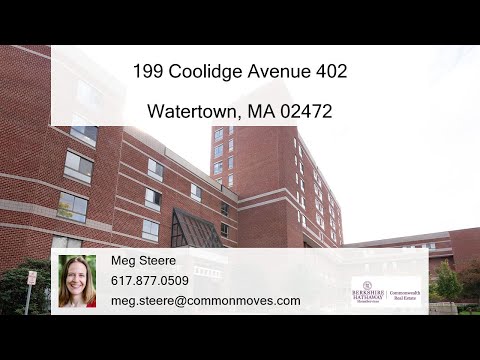 199 Coolidge Avenue 402, Watertown, MA 02472