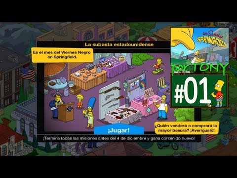Los Simpson Springfield "Subasta'19: Cap. 1 - La Subasta Estadounidense" por Tony