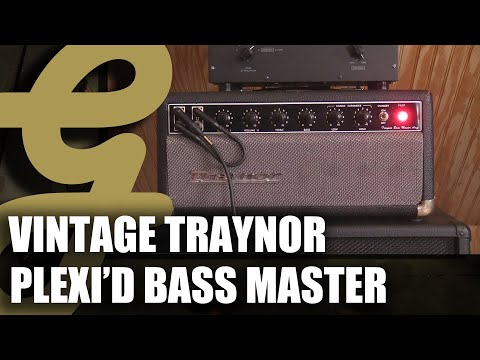 Vintage 1960's Plexi'd Traynor YBA Bass Master