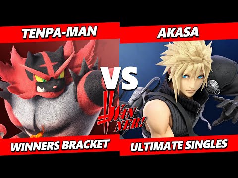 Winner! N2 - Tenpa-Man (Incineroar) Vs. akasa (Cloud) SSBU Ultimate Tournament