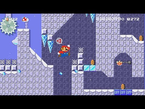 Yeet Yeti by Hampl - Super Mario Maker 2