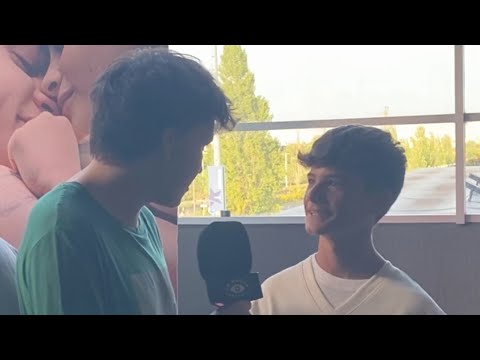 Entrevista a IZAN FERNÁNDEZ  en el preestreno de #AfterAmorInfinito