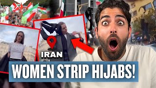 Download lagu 🚨Iranian Women ABANDON Sharia Law After Protesters Conquer The City of Tehran! mp3
