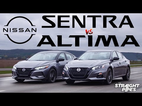 2022 Nissan Altima vs Nissan Sentra - Worth the $7k Difference?