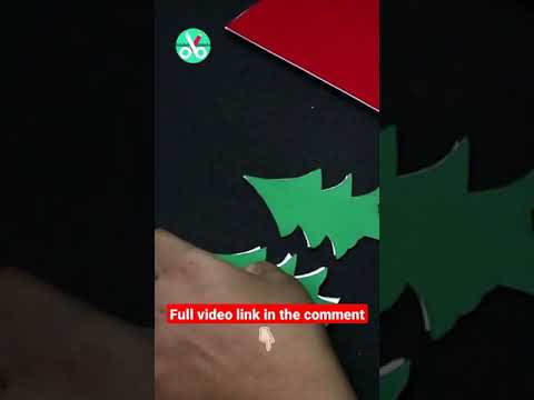 DIY Christmas tree from wool yarn thread shorts diychristmastree