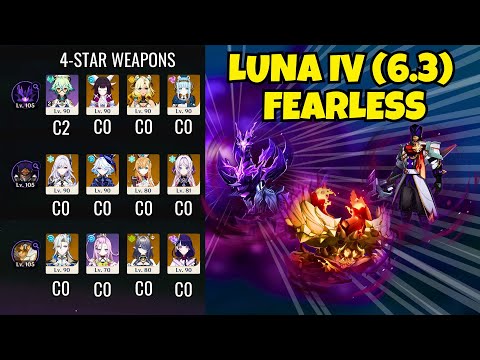 How to BEAT Genshin's Luna IV (6.3) STYGIAN ONSLAUGHT FEARLESS - F2P C0R0