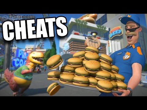Planet Coaster - MY FAVORITE CHEATS - Let's Play / Gameplay [German]