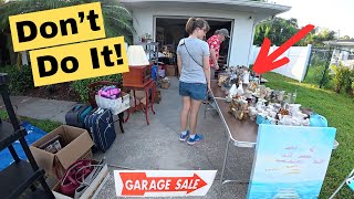 Selling This Garage Sale Item Is STRICTLY PROHIBITED!