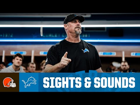 Sights and Sounds: CAN'T MISS: Dan Campbell mic'd up during Detroit's Week 4 win over Cleveland