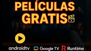 📺 La MEJOR app GRATIS para ver Películas y Series en Android TV 🎬 | Runtime