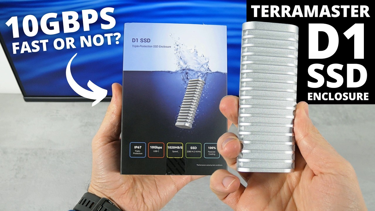 TerraMaster D1 SSD Enclosure REVIEW: Built for Extreme Use!