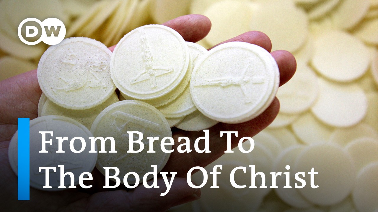 How Communion bread is made in Germany