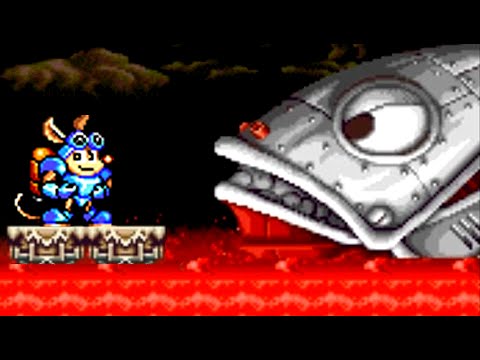 Rocket Knight Adventures (Genesis) All Bosses (No Damage)