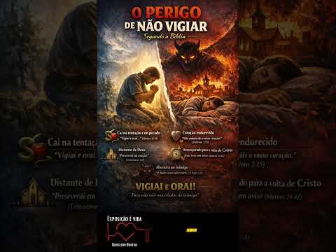 The Danger of Not Watching, A Biblical Warning for Our Times #prophetic #motivational #reflection