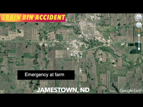 Report Of Very Serious Grain Bin Accident Near Jamestown, ND
