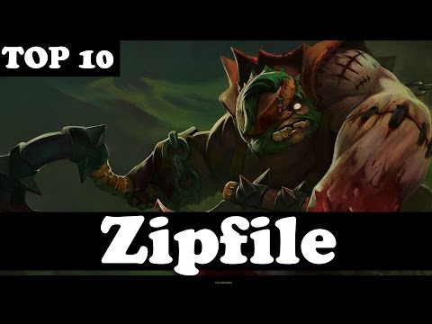 THE 10th BEST PUDGE IN THE WORLD - Zipfile - Dota 2