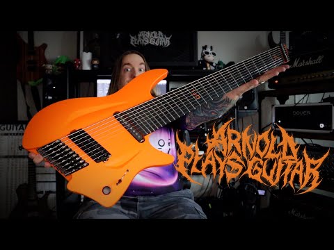 UNBIASED GEAR REVIEW - Aristides H/09 9-string Headless Guitar