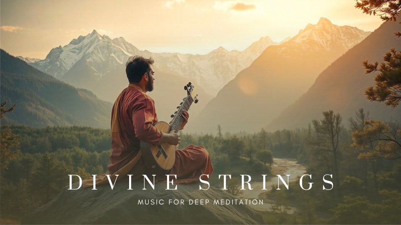 Divine Strings: A 90-Minute Journey of Tranquility and Inner Peace | Music for Meditation | Relaxing