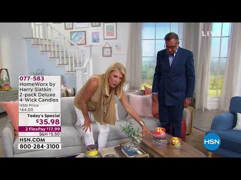HSN | Harry Slatkin Homeworx Premiere 04.01.2019 - 11 PM