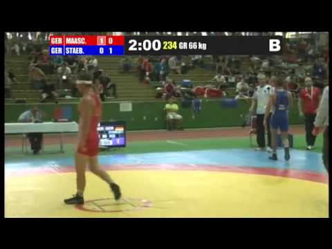 Grand Prix of Germany #66kg GR # Mathias Maasch GER- Frank Stäbler GER