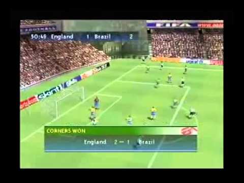 Stelian Ilie - FIFA 2000 England Vs Brasil