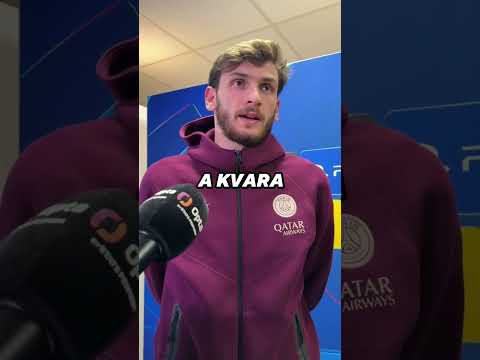 Заслужил ли Кварацхелия больше уважения за свою игру? 👏 #кварацхелия #псж #дембеле