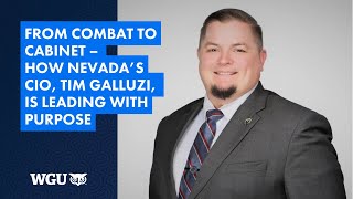 From Combat to Cabinet – How Nevada’s CIO, Tim Galluzi, is Leading with Purpose