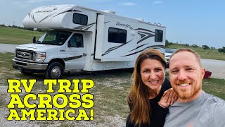 Summer RV Trip of a Lifetime! Setting Out on a 28-Day Journey Across America