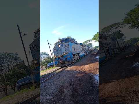 Locomotiva AC44i Santa Ernestina sp #train #railway #shorts