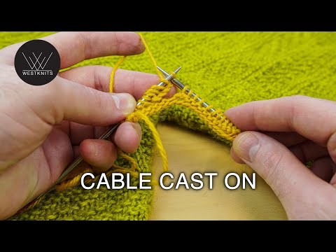 Cable Cast On - Knitting Tutorial