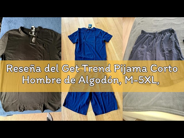 Vídeo relacionado con ADMAS Pijama Manga Corta Kings of The Road para Hombre