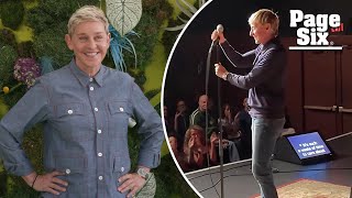Ellen DeGeneres complains she was ‘kicked out of show business’ for being mean in new stand-up tour